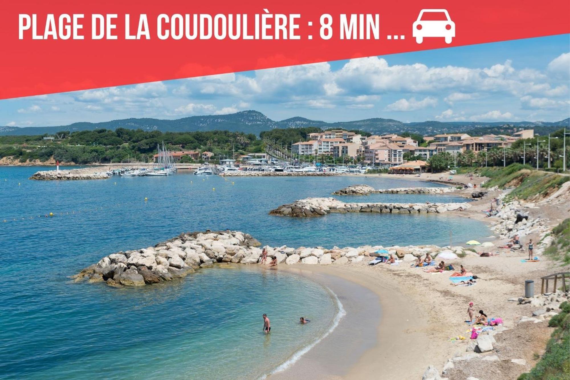 Le Cocon Du - Climatisation - Wifi - Parking - Mybestloc * Six-Fours-les-Plages