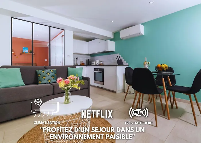 Le Cocon Du Fort - Climatisation - Wifi - Parking - Mybestloc